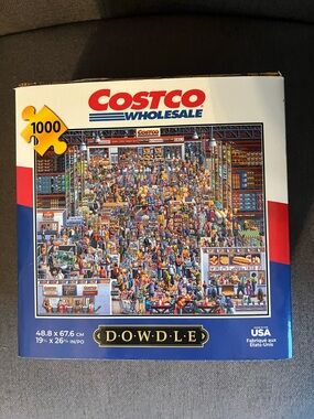 Costco Wholesale 1000-Piece Jigsaw Puzzle by Dowdle